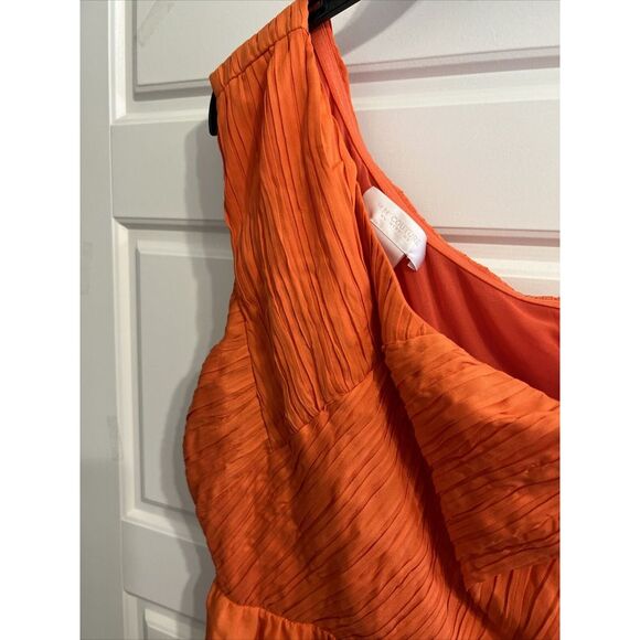 MISS‎ ME "M M COUTURE" Orange Strapless Dress Size Small - Picture 3 of 4